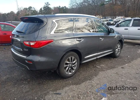2014 Infiniti Qx60 из США, поврежденный, VIN 5N1AL0MM4EC537500